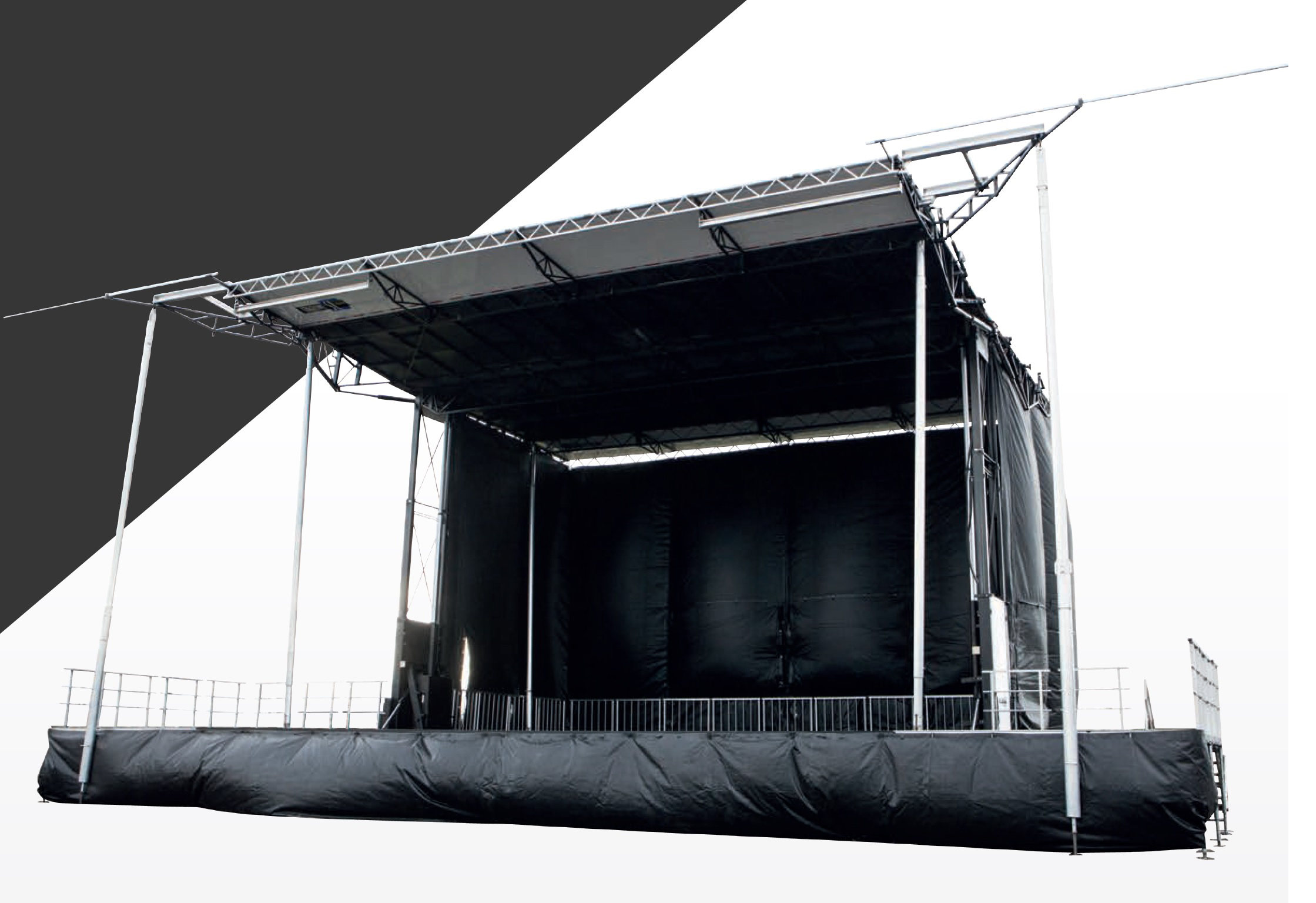 SL 320 Stage Rental Dallas TX